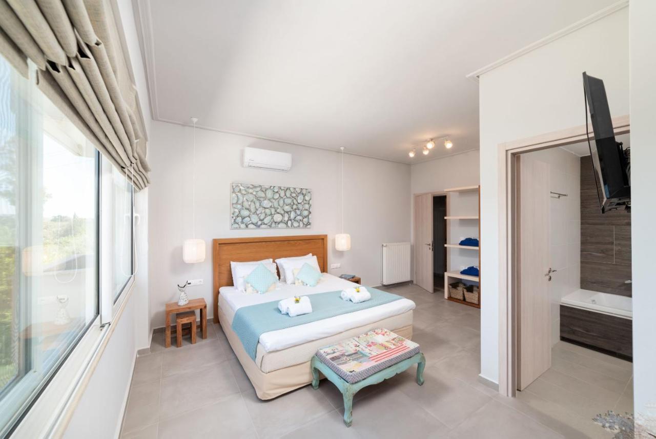 Villa Chrysallis With Heated Pool 耶奥伊乌波利斯 外观 照片